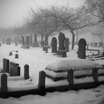 Gravestones in Meols