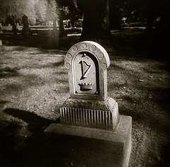 Headstones in Ellesmere Port